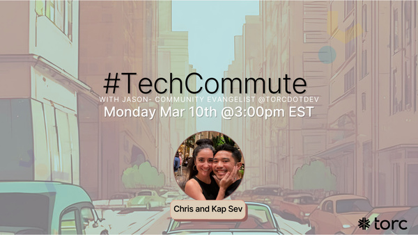 Event Cover Photo for tech commute w/ Chris and Kap