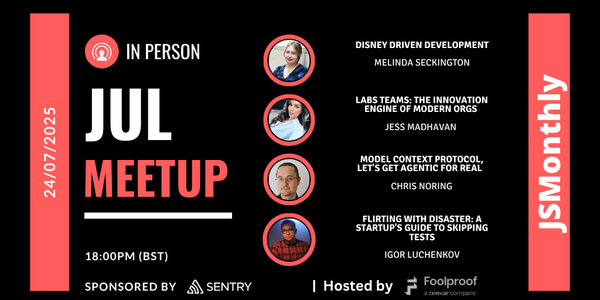 Event Cover Photo for JSMONTHLY JULY EVENT