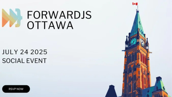 Event Cover Photo for ForwardJS Ottawa Social - July 2025