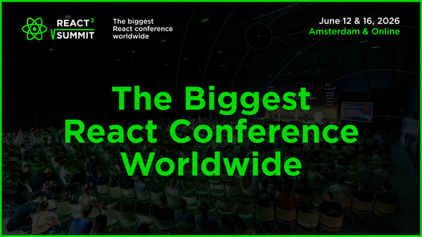 Event Cover Photo for React Summit - the biggest React conference worldwide