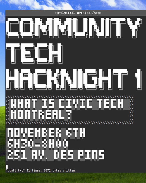 Event Cover Photo for Community Hacknight #1
