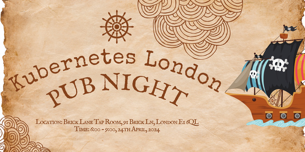 Event Cover Photo for Kubernetes Pub Night