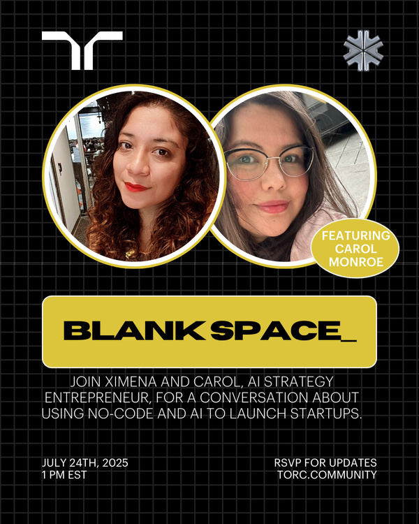 Event Cover Photo for Blank Space feat Carol Monroe