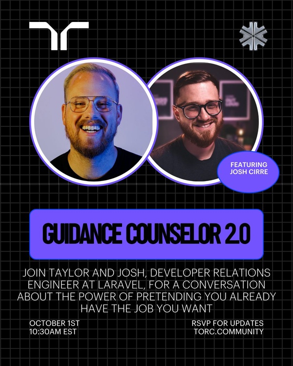 Event Cover Photo for Guidance Counselor 2.0 with Josh Cirre