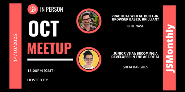 Event Cover Photo for JSMONTHLY OCTOBER EVENT