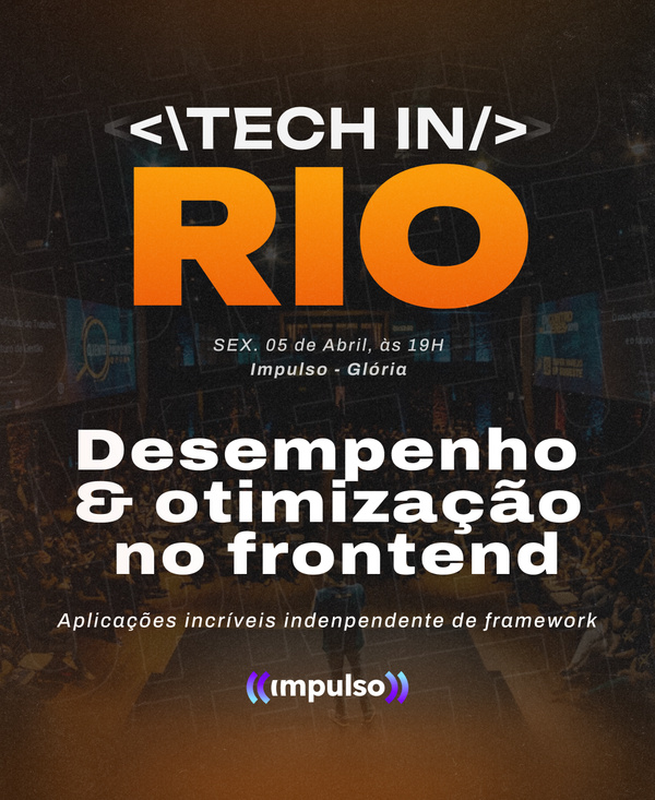 Event Cover Photo for Desempenho e Otimização no Frontend