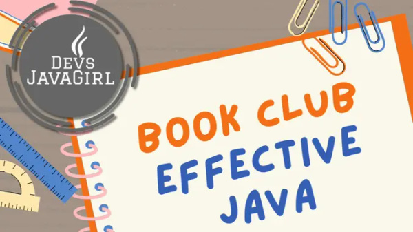 Event Cover Photo for Clube do Livro Java Efetivo