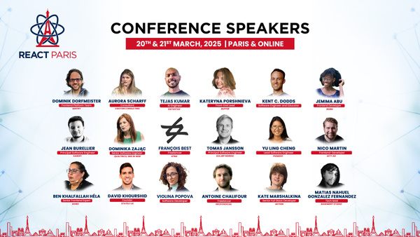 Event Cover Photo for React Paris 2025