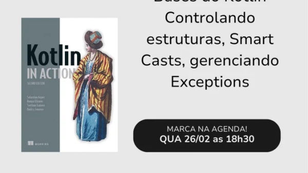 Event Cover Photo for Kotlin in Action - Clube do Livro