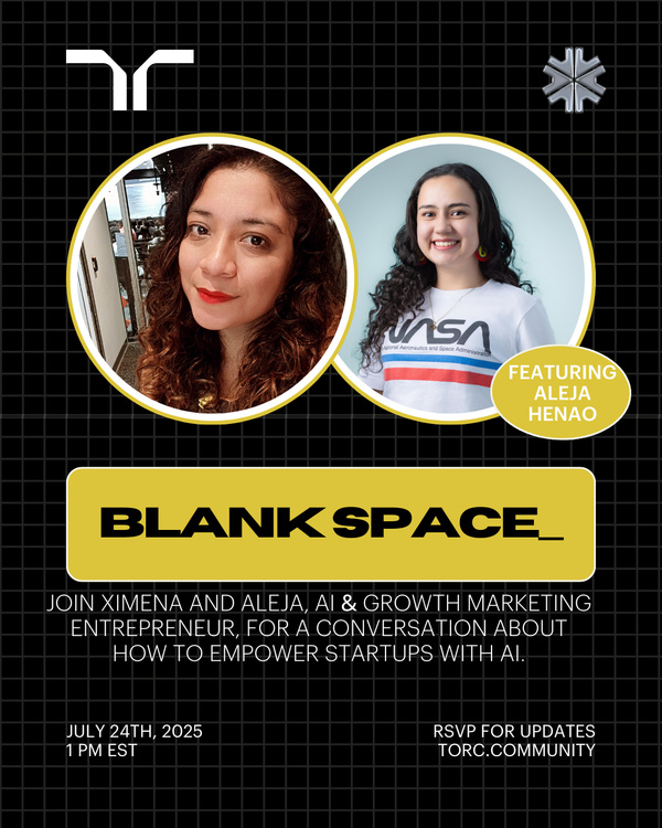 Event Cover Photo for Blank Space feat Aleja Henao