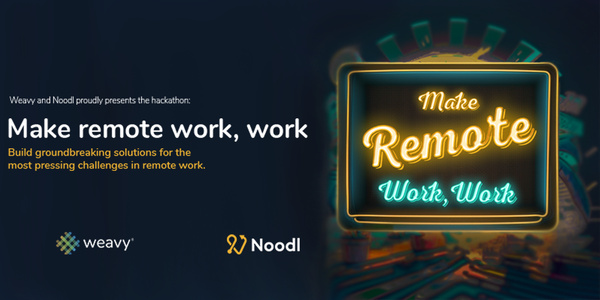 Event Cover Photo for Make Remote Work, Work - hackathon