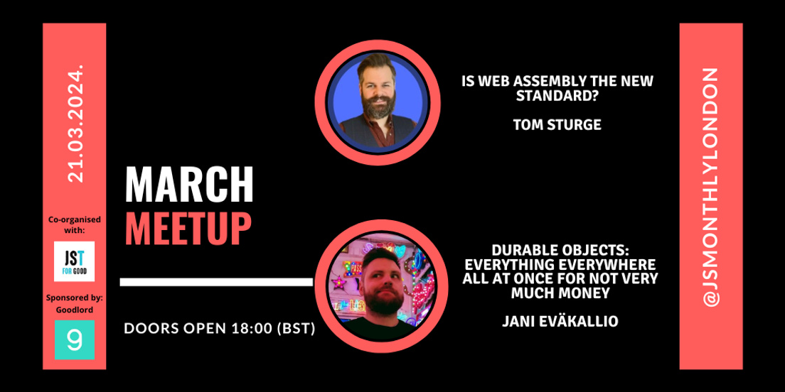 Cover Photo for March Event