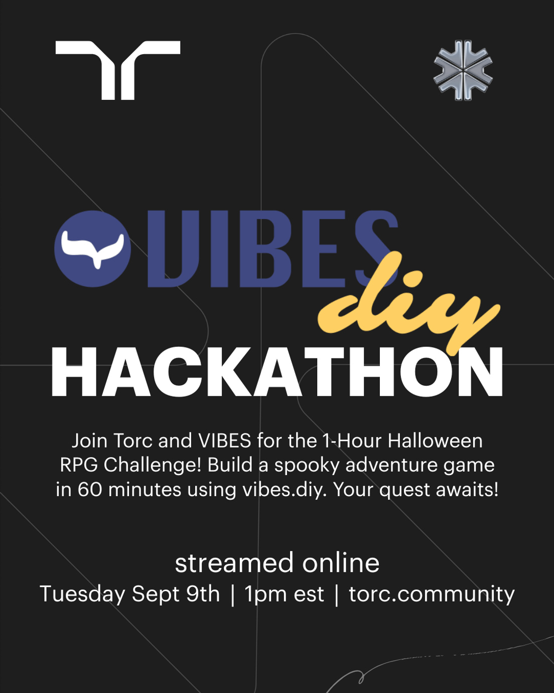 Cover Photo for Torc and Vibes DIY hackathon