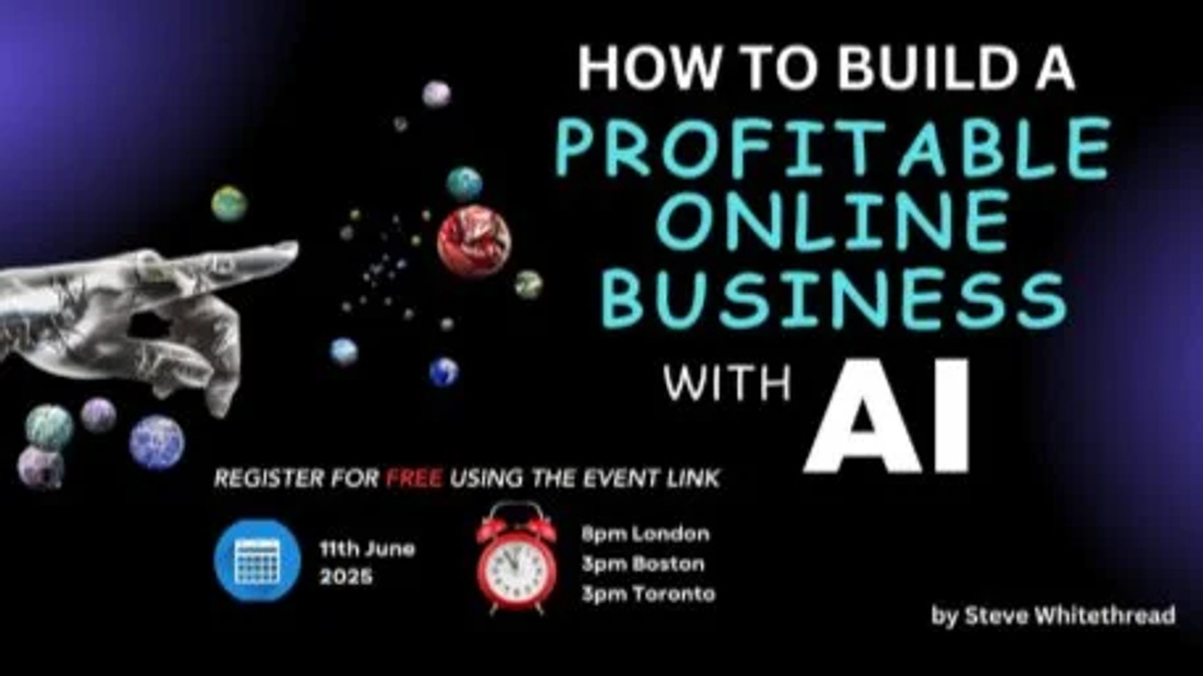 Cover Photo for Build a Profitable Online Business with AI—Even If You’re Starting from Zero
