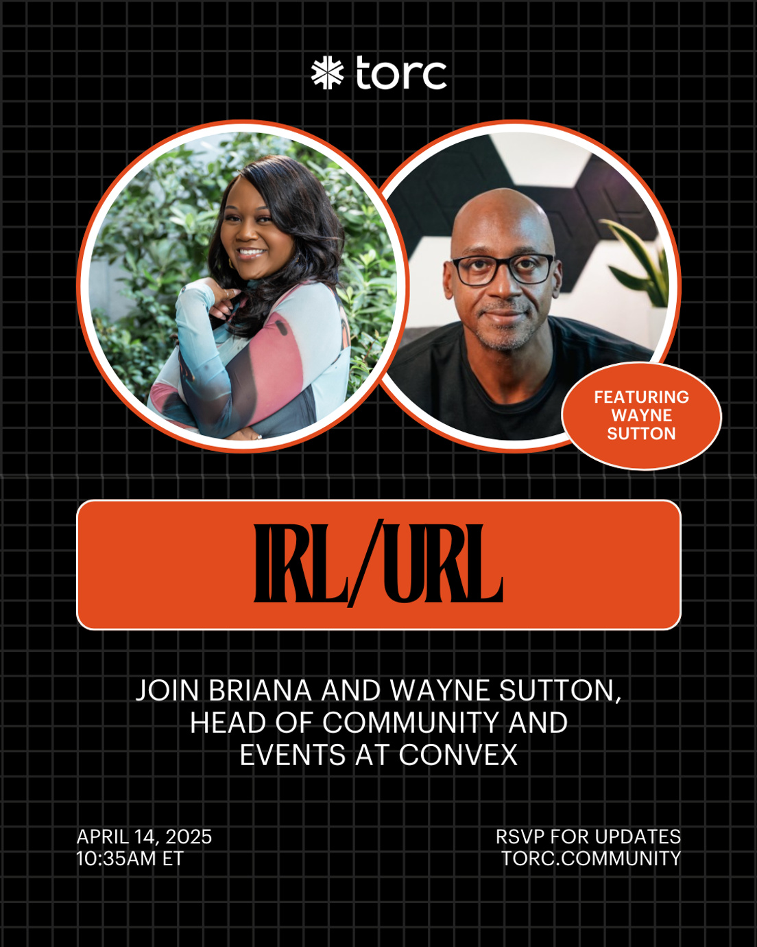 Cover Photo for IRL/URL with Wayne Sutton, Head of Community and Events at Convex