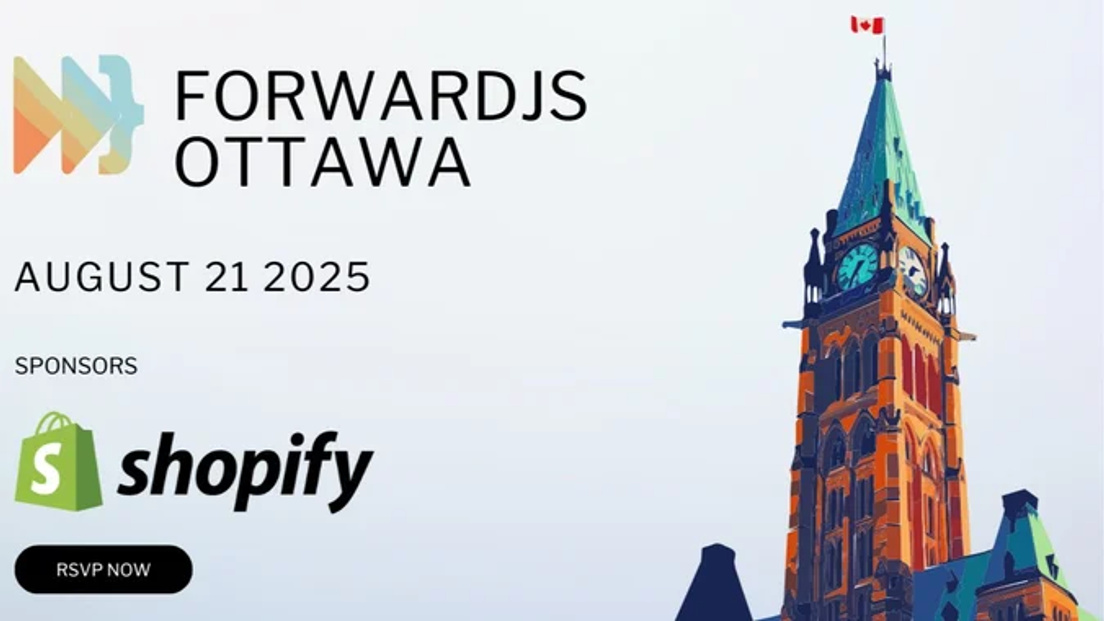 Cover Photo for ForwardJS Ottawa - August 2025