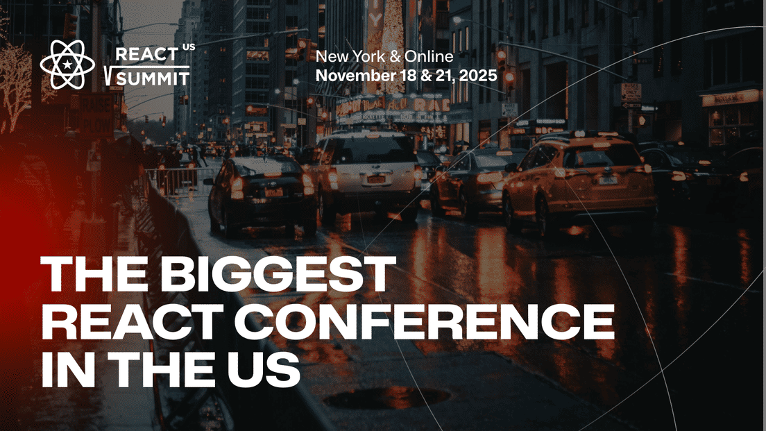 Cover Photo for React Summit US - the biggest React conference in the US
