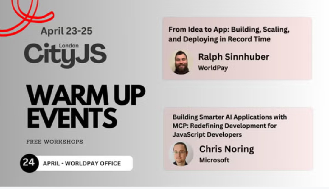 Cover Photo for CITYJS WARMUP EVENT - CITYJS PRIORITY EVENTS