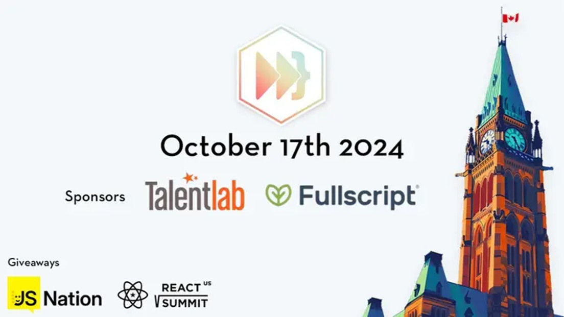 Cover Photo for ForwardJS Ottawa - October 2024