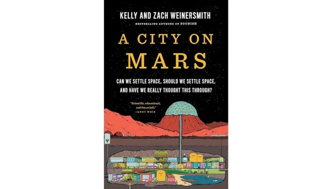 Cover Photo for Book Club - A City On Mars (Finish book parts 4-6)
