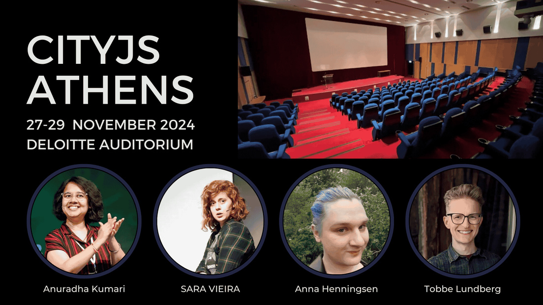 Cover Photo for CityJS Athens November