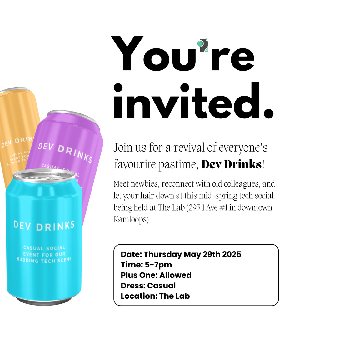 Cover Photo for Dev Drinks