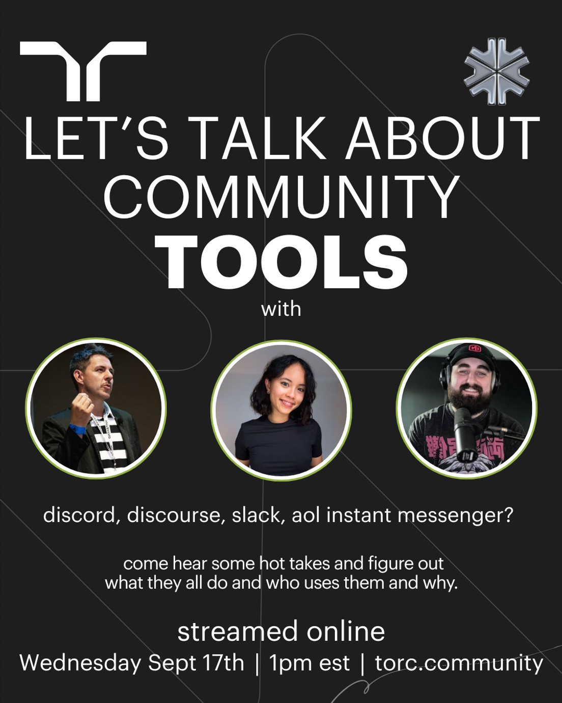 Cover Photo for let's talk about community tools