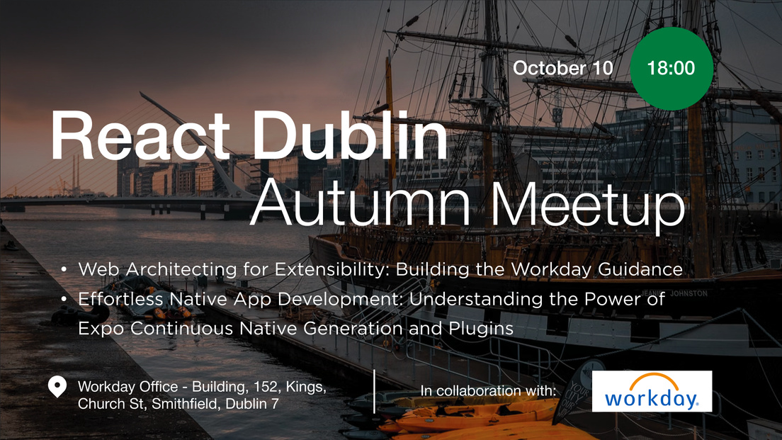 Cover Photo for React Dublin Autumn Meetup