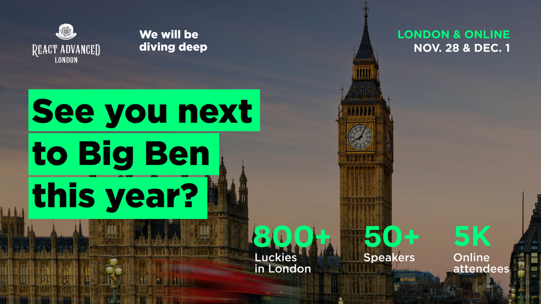 Cover Photo for React Advanced London Conference 2025