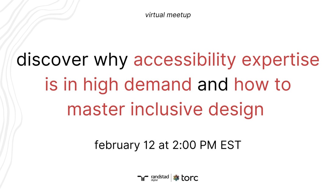 Cover Photo for Virtual Tech Meetup: Advancing Your Career with Accessibility Expertise