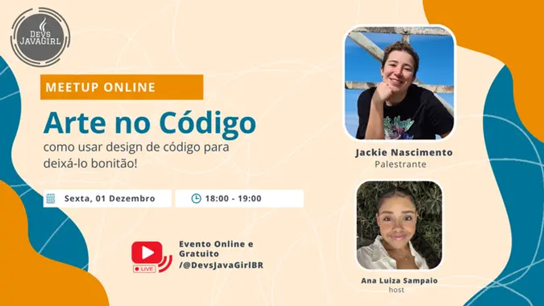 Cover Photo for [Online] Arte no código: como usar design de código para deixá-lo bonitão!