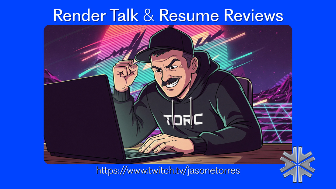 Cover Photo for Resume Reviews and Render Talk