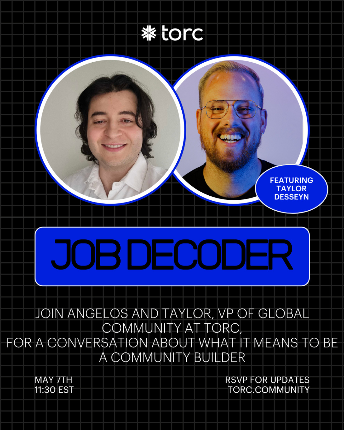 Cover Photo for Job Decoder with Taylor Desseyn