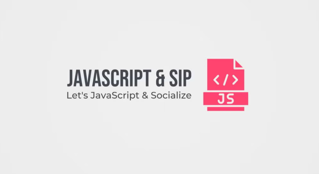 Cover Photo for JavaScript and Sip