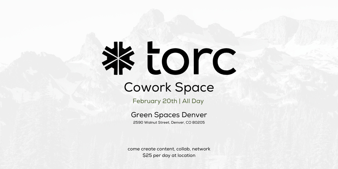 Cover Photo for Torc Cowork day