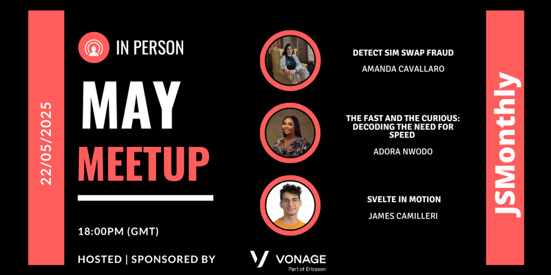 Cover Photo for JSMONTHLY MAY EVENT