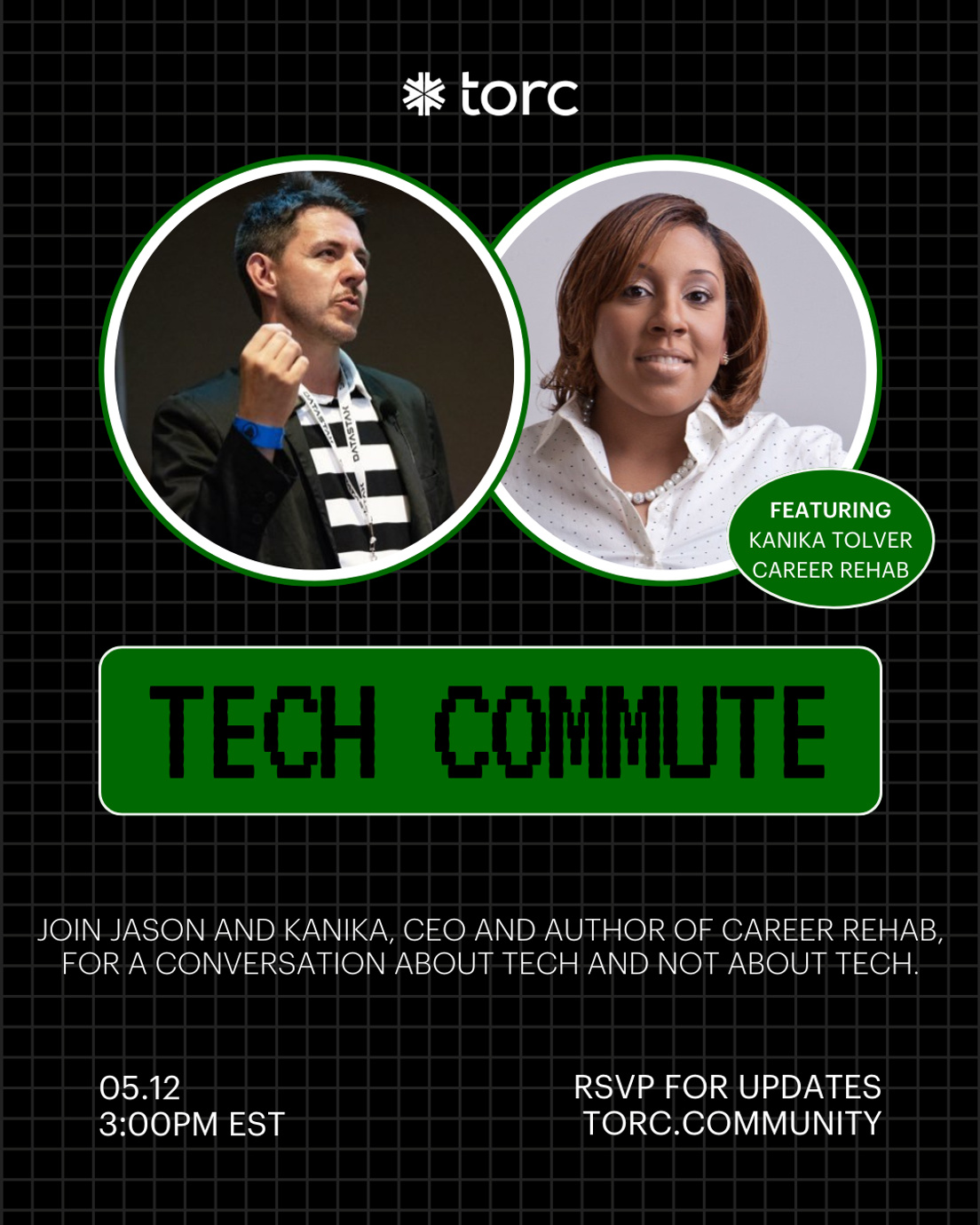 Cover Photo for #techcommute with Kanika Tolver