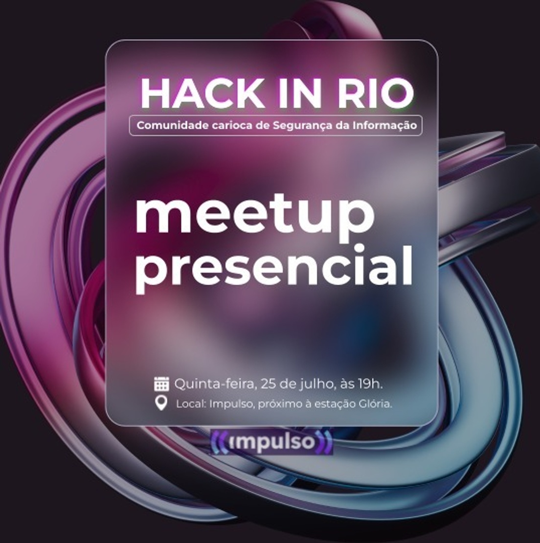 Cover Photo for Meetup Presencial 25 de Julho - Hack In Rio