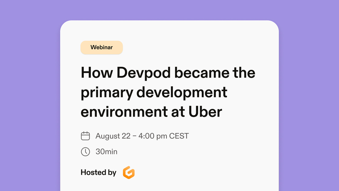 Cover Photo for How Devpod became the primary development environment at Uber