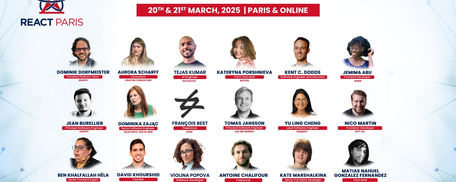 Cover Photo for React Paris