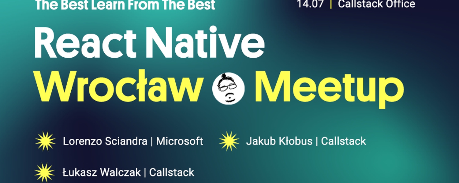 Cover Photo for React Native Wrocław