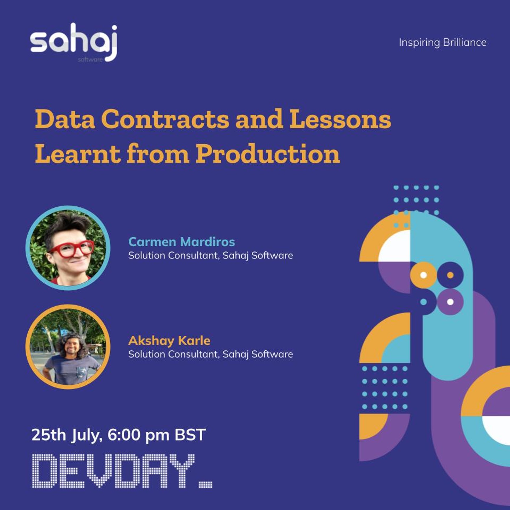 Event Cover Photo for DevDay - Data Contracts and lessons learnt from Production