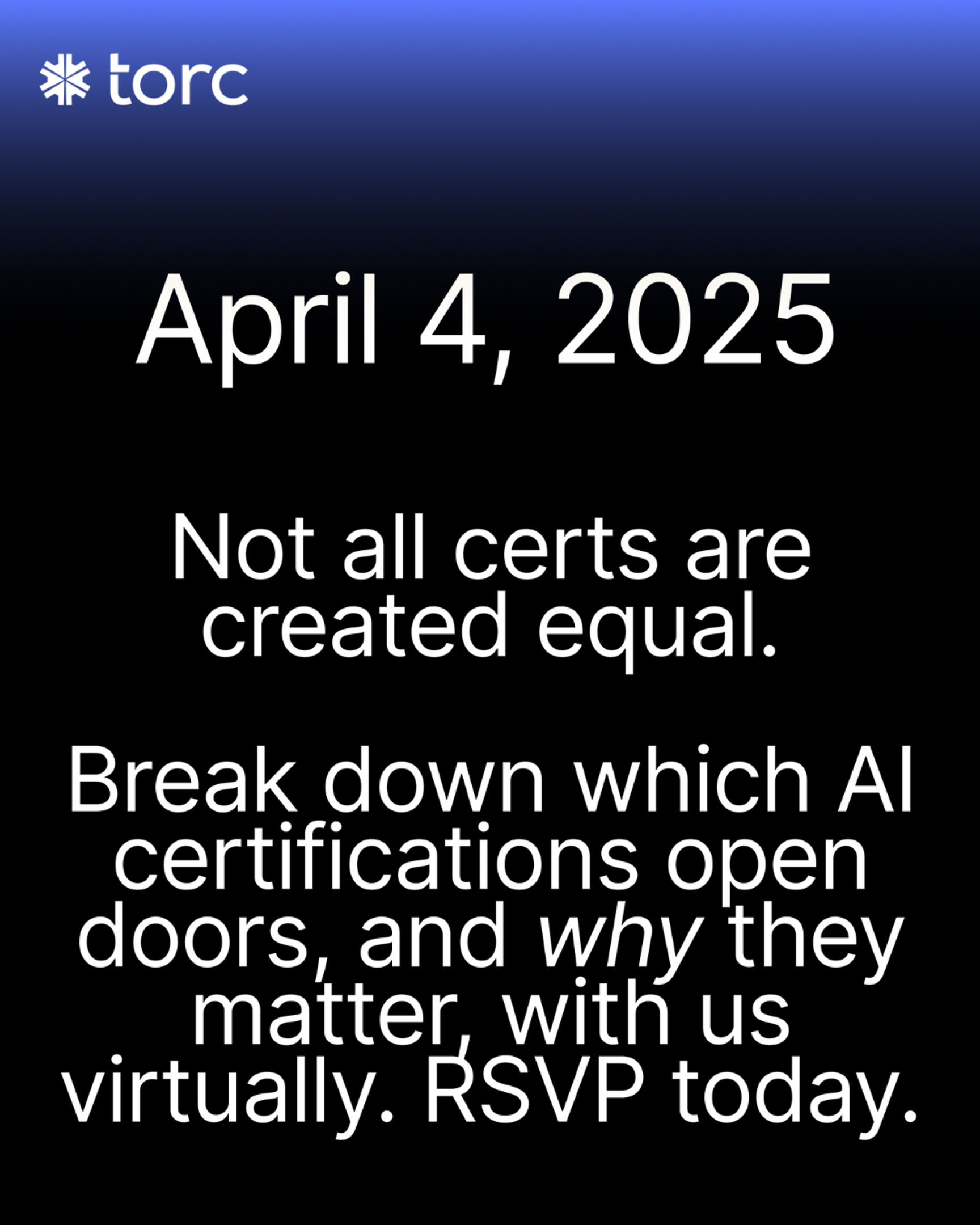 Event Cover Photo for Certifications that actually get you hired