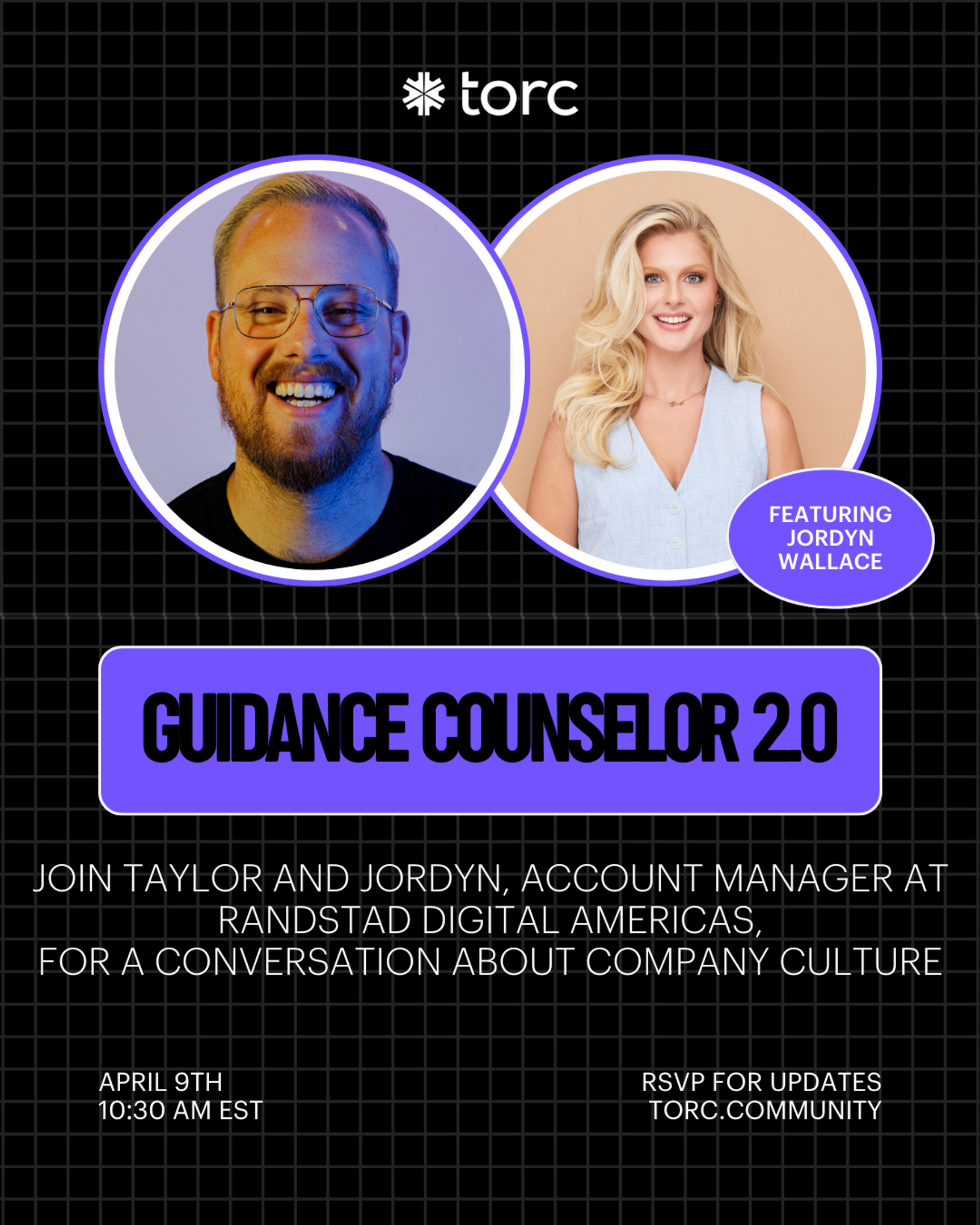 Event Cover Photo for Guidance Counselor 2.0 with Jordyn Wallace