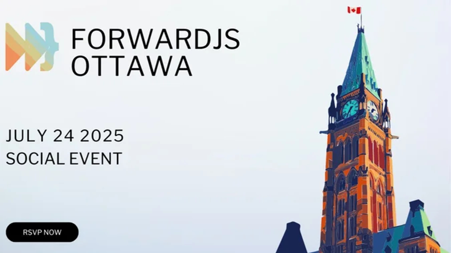 Event Cover Photo for ForwardJS Ottawa Social - July 2025