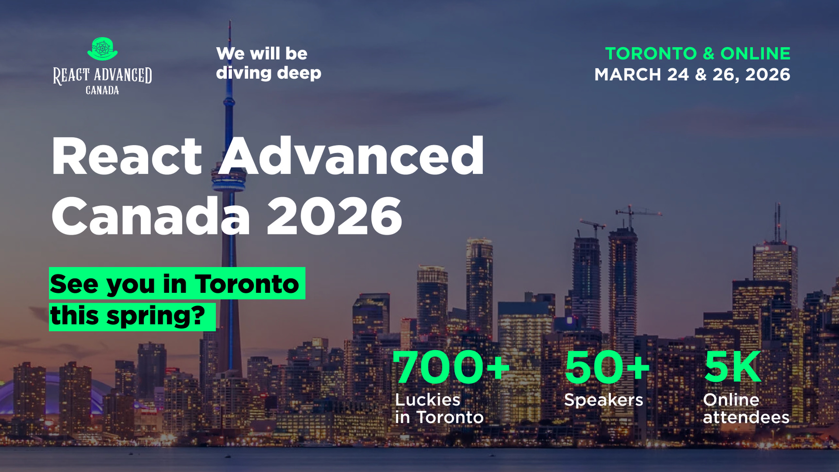 Event Cover Photo for React Advanced Canada 2026 🇨🇦