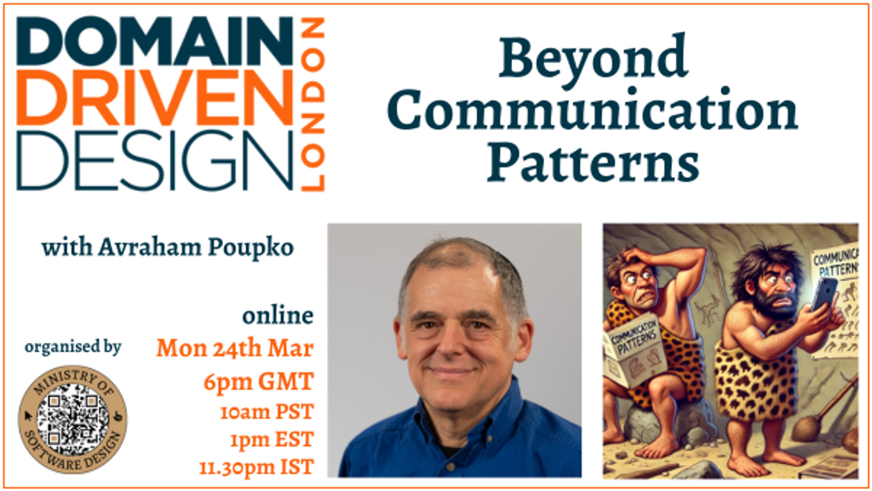 Event Cover Photo for Beyond Communication Patterns with Avraham Poupko