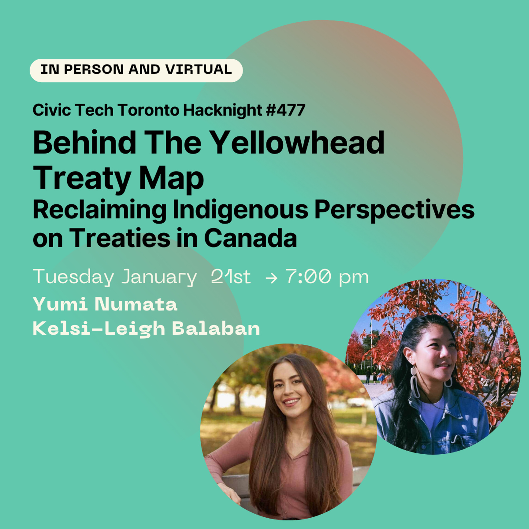 Event Cover Photo for Civic Hacknight #477: Behind The Yellowhead Treaty Map