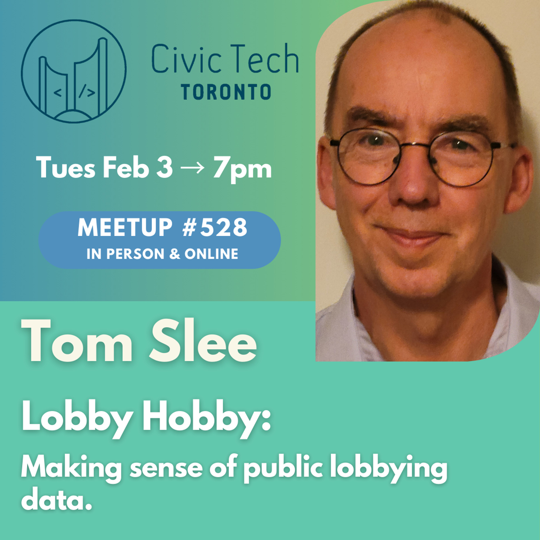 Event Cover Photo for Civic Meetup #528: Lobby Hobby: Making sense of public lobbying data