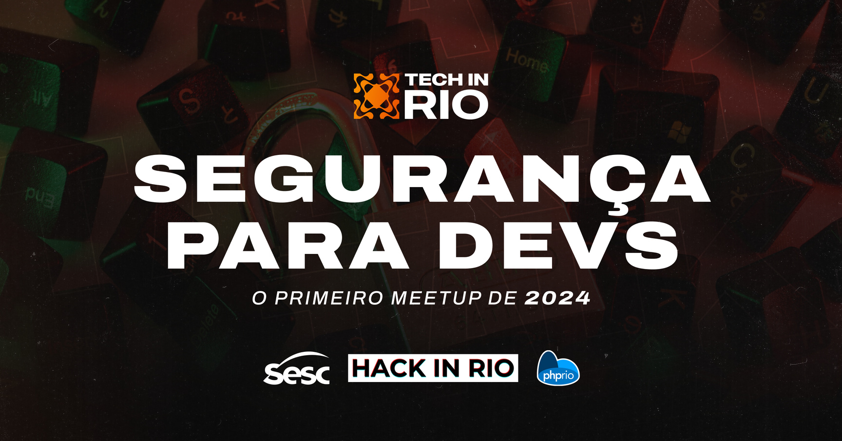 Event Cover Photo for Sec In Rio: Segurança para Devs